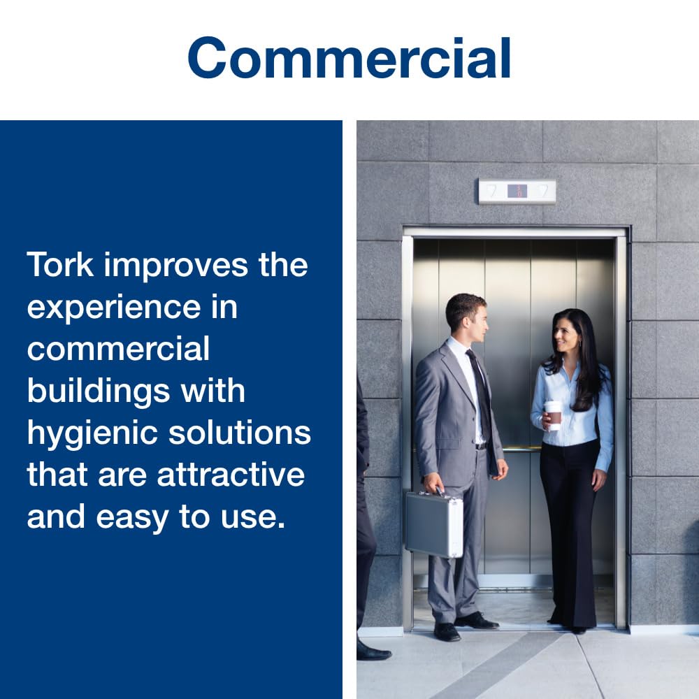 Tork HB1990A Perforated Paper Roll Towel, 2-Ply, 11" Width x 9" Length, White (Case of 30 Rolls, 84 per Roll, 2,520 Towels)