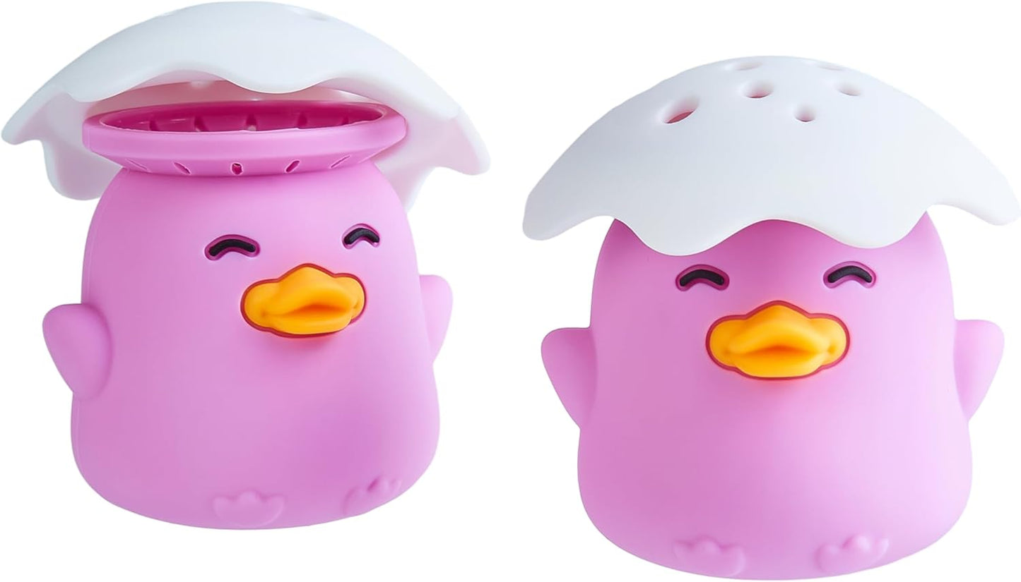 Duck Refrigerator Baking Soda Deodorizer Holder, Odor Absorber and Eliminator, Can Absorb Odor, Food Grade (Purple)