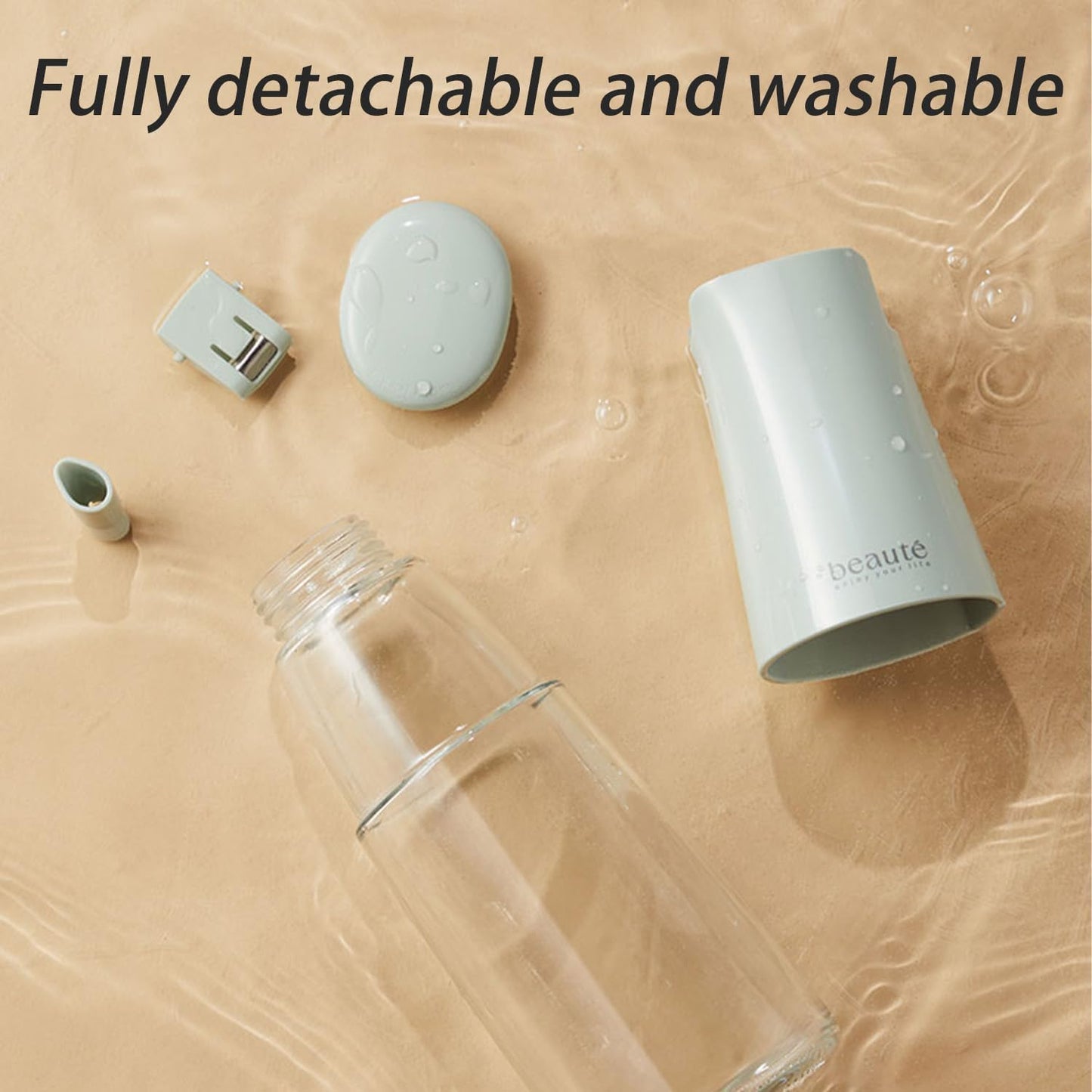 17oz Oil Dispenser for Kitchen, Auto Flip、Non-Drip、Leak Proof, Oil Bottles for Kitchen, Vinegar Dispenser, Cooking Glass Bottle with 500ml (Yellow Green)