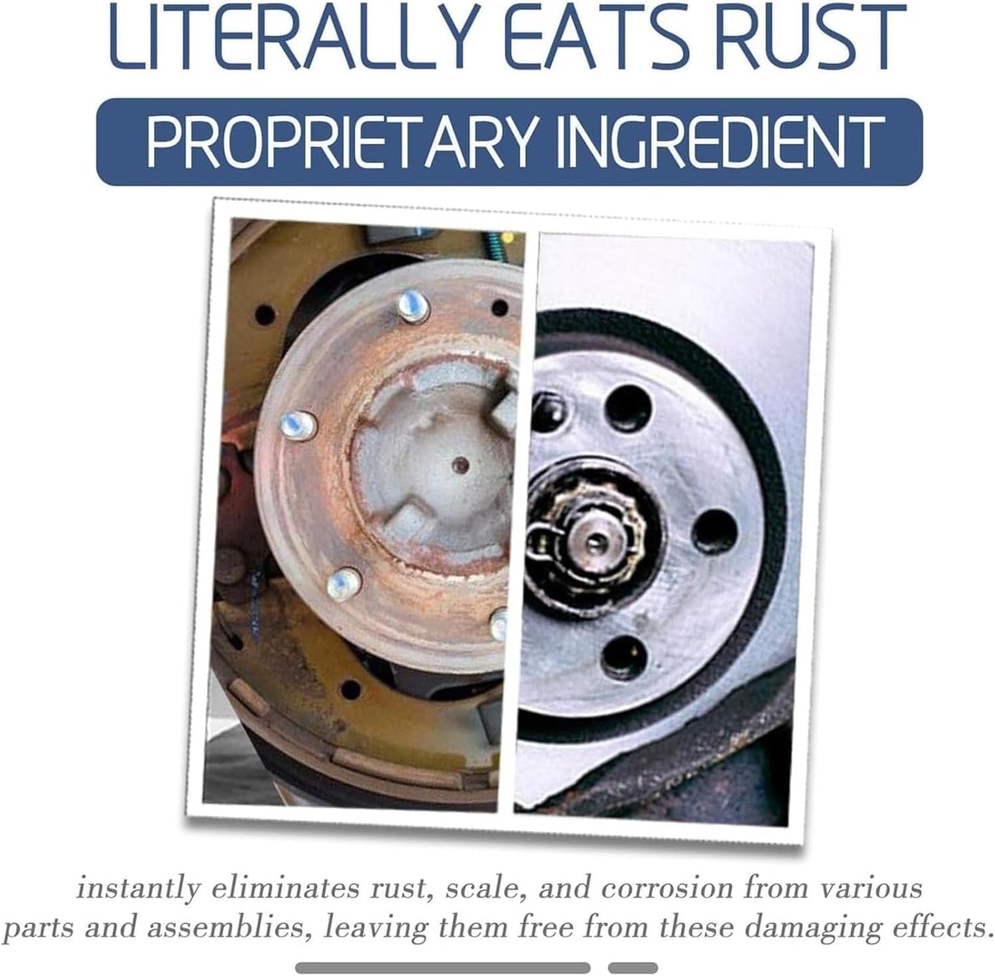 3 Pcs Nexa Rust Remover Spray, 2025 Upgrade Rust Remover for Metal, Car Scratch Remover, Iron Stain Cleaner for Multiple Surfaces,for Heavy Duty Rust Dissolver for Metal, Tools, Cars, Chains