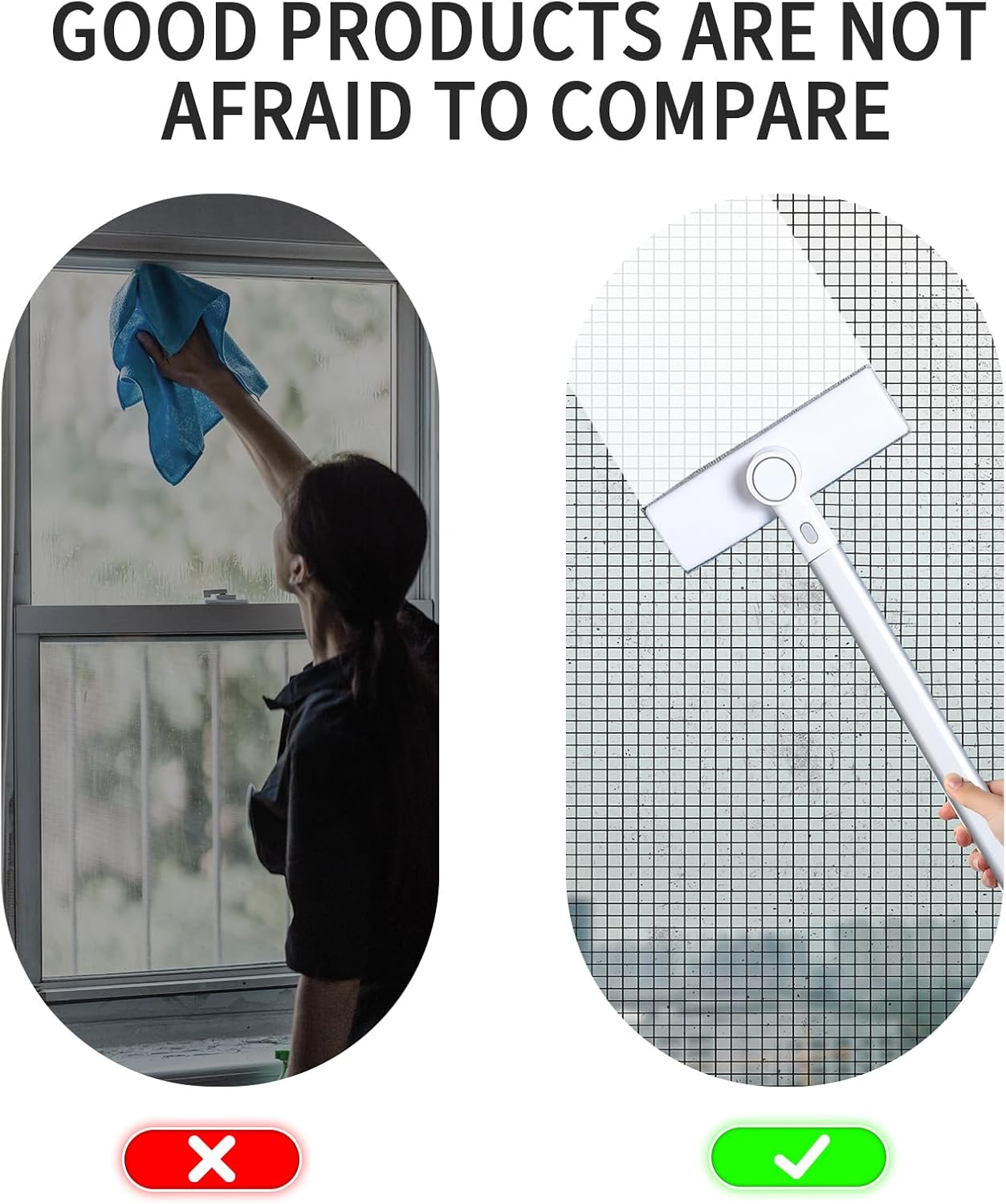 Window Screen Cleaner 2 in 1，mesh Screen Cleaner Brush Washing Equipment，Cleaning Tools for Porch Screens and Pet Hair Cleaner ，Wet and Dry Dual-Use Window Sill Cleaner Tool