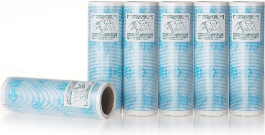 UNIKON Pet Hair Lint Roller Refills Pet Hair Removal Refills, Japanese Sticky Mop Refill 180 Sheets, 6 Packs