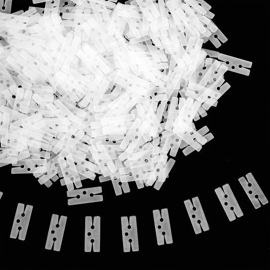 300 PCS Plastic Balloon Clips Ties, H Shape Sealing Clips Reusable Balloon Tie Tool for Wedding Party Christmas Birthday Decoration