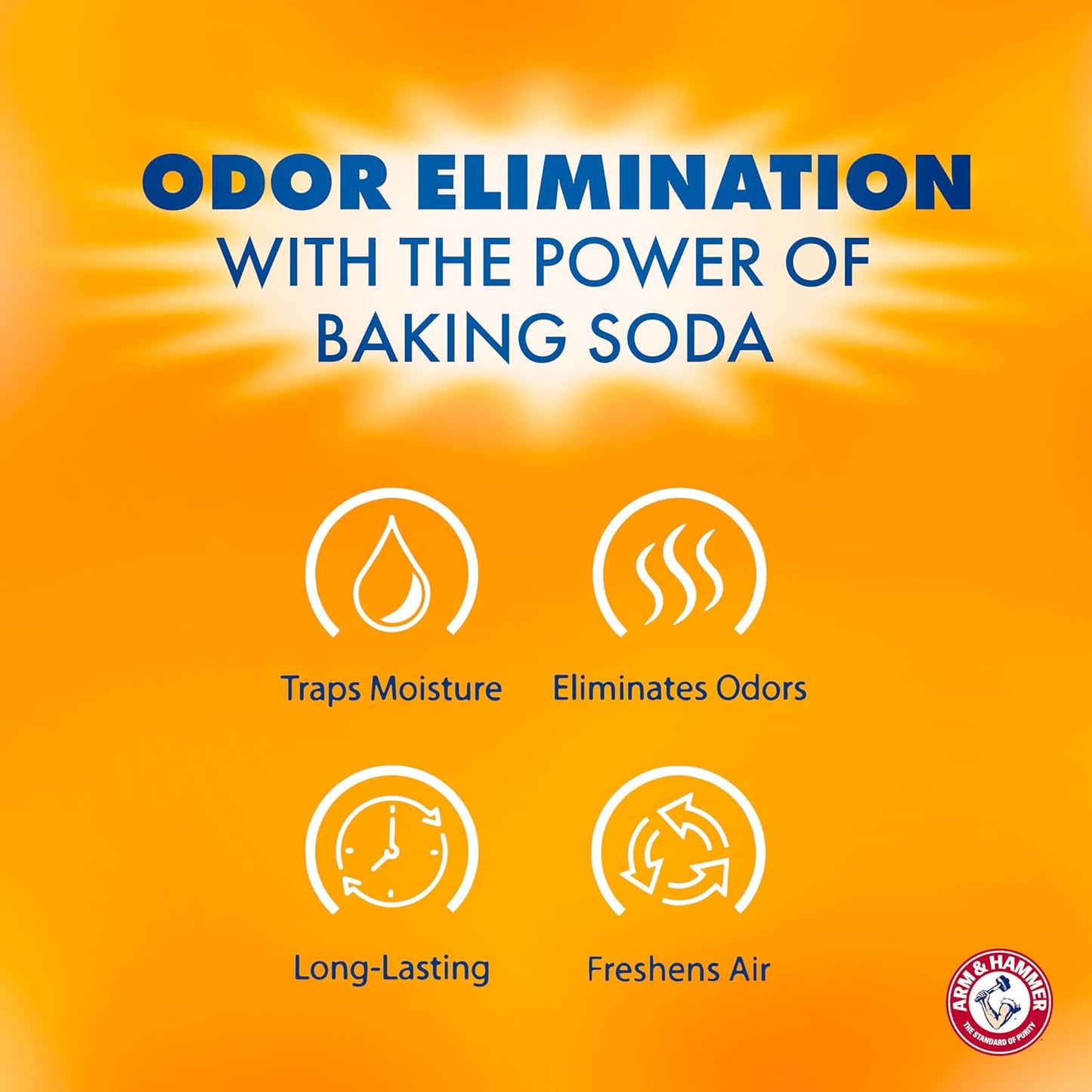 Arm & Hammer Essentials Disposable Moisture Absorber and Odor Eliminator Tub, Fragrance Free, 1 lb., Attracts and Traps Excess Moisture, Ideal Closet Dehumidifier (Pack of 3)
