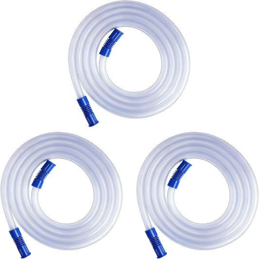 3 PCS 71" Suction Tubing Hoses Extended Suction Connection Tube for Home Use, Flexible & Portable Hoses Vacuum Fits Various Devices