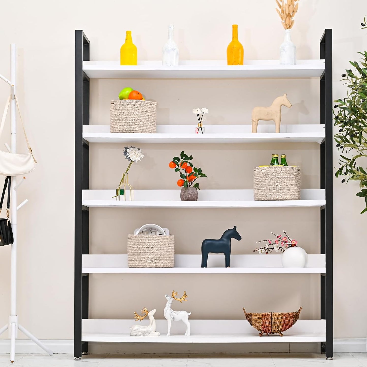 Small Storage Baskets for Organizing, Organizer Baskets for Shelves, Small Woven Basket for Storage, Cute Cotton Rope Basket for Gifts Empty, 9.7"×9.7"×7" (3 Packs) Brown