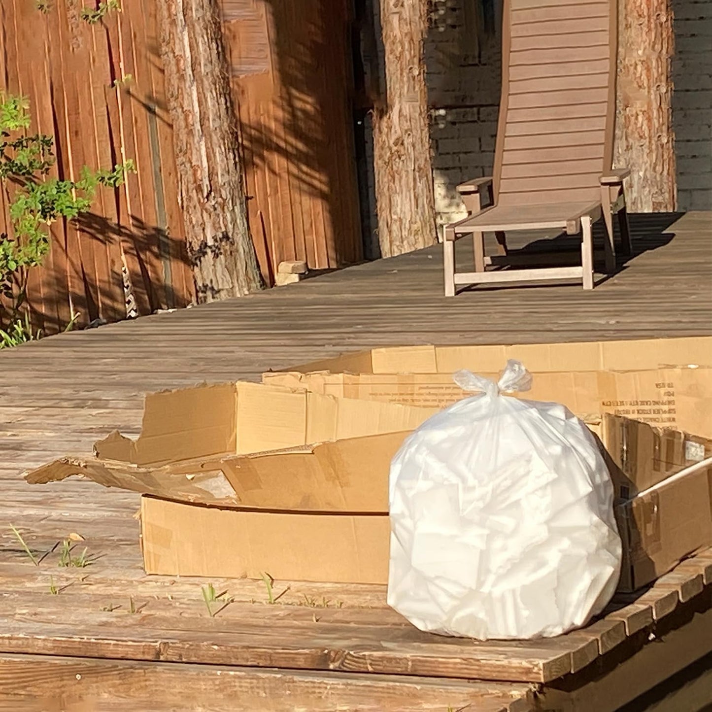 TYPLASTICS Trash Can Liners - Wholesale 1000 Count High Density Garbage Bags on Perforated Roll 10-15 Gallon 24" x 33"