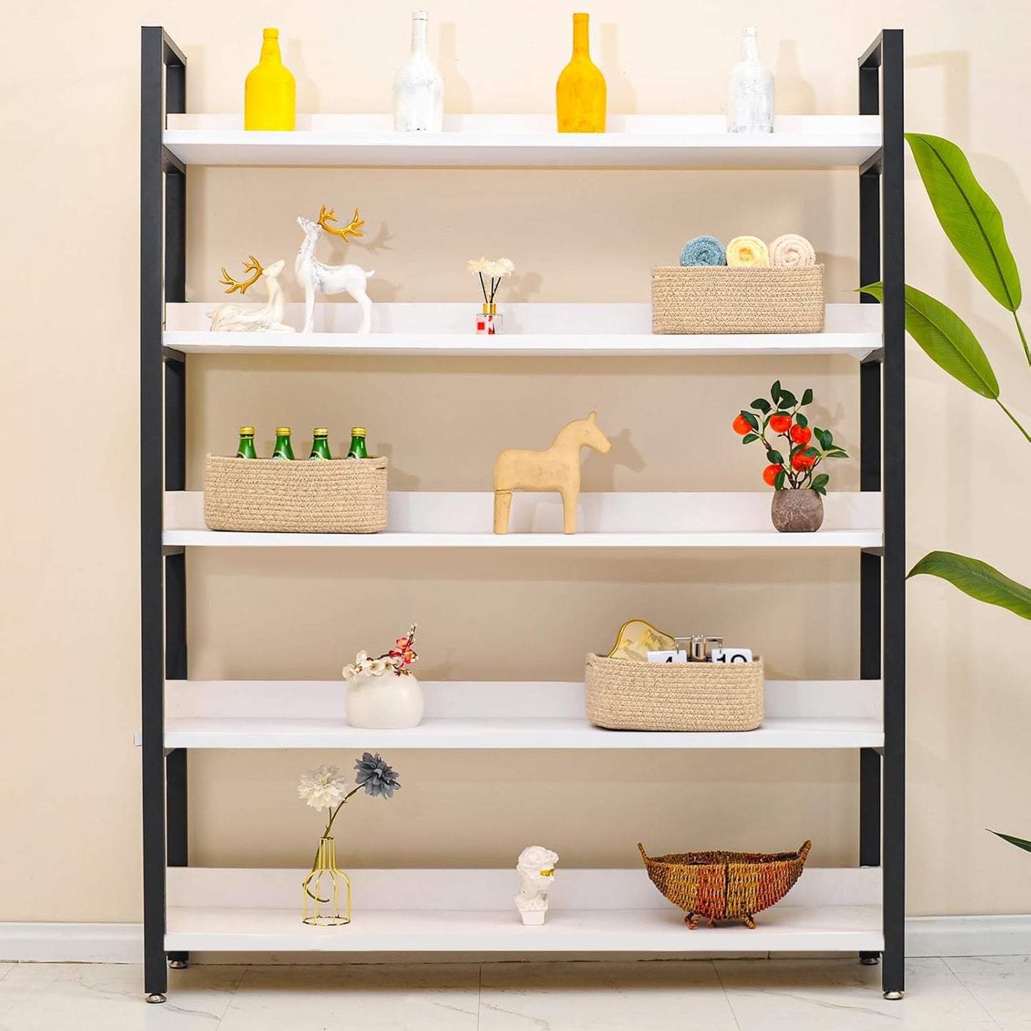 Small Baskets for Organizing, Woven Storage Baskets for Shelves, Small Rope Basket for Storage, Decorative Little Baskets for Gifts Empty, 13"×8.5"×5.1" (3 Packs) Brown