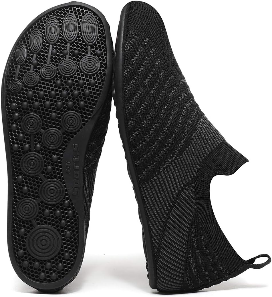 Adult Indoor House Slippers Socks Lightweight Non Slip Grip House Home Shoes for Women Men