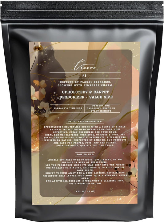 Sì Carpet Freshener Powder Value Size 36 oz | Powerful Odor Eliminator for Home | Upholstery Deodorizer | Carpet Deodorizer | Cat Litter Box | Sì Armani Fragrance
