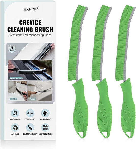 SXhyf Cleaning Brush - Hard Bristle Crevice Cleaning Brush, Multifunctional Gap Scrub Brush, Kitchen Essentials, Bathroom Cleaner Tools for Household Use, Home, Window, Toilet, Stove