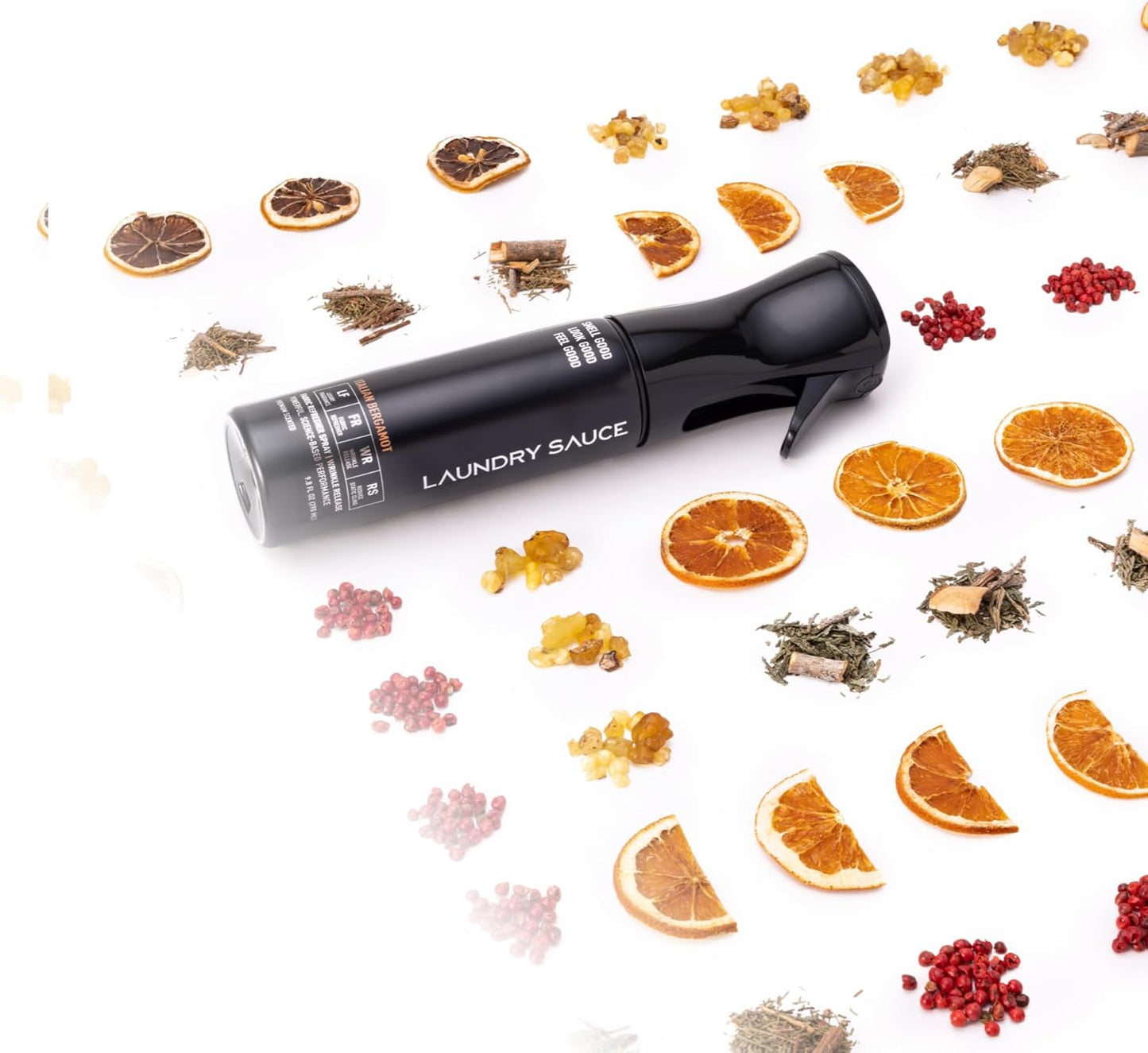 Laundry Sauce Fabric Refresher Spray Italian Bergamot, Odor-Fighting Fabric Refresher, Fragrance and Laundry Scent, 9.8 fl oz