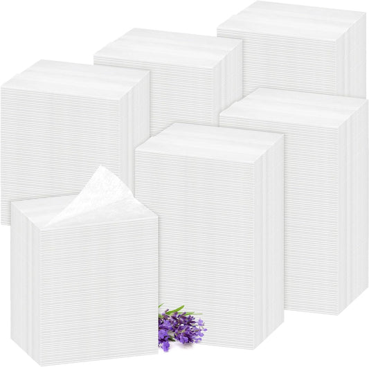 600 Count Dryer Sheets Fabric Softener Fresh Scent Dryer Sheets Bulk Naturally Softens and Removes Static Cling, Ideal for Large Households, Sensitive Skin(Lavender Scent)