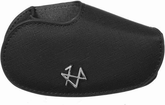 Golf Iron Covers 9pcs or 1pc Saffiano Leather Magnetic Club Headcover for Right Hand