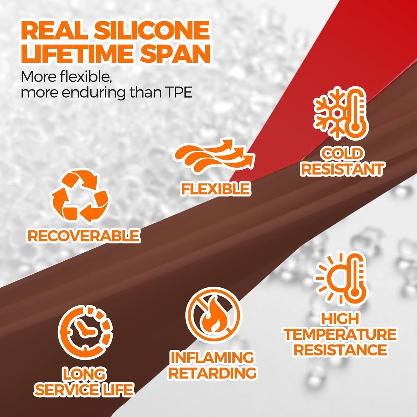 Holikme Door Draft Stopper Under Door Draft Blocker Insulator Doors Sweep Weather Stripping Noise Stopper Strong Adhesive, Brown