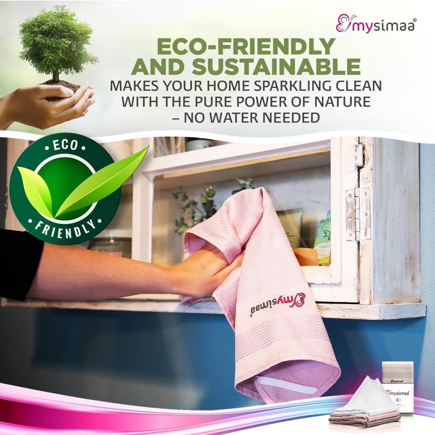 XL Lint Free Microfiber Cleaning Cloth, Cleaning Rags, Microfiber Towels, Glass Cloths, Lint Free Towel, Window Cleaning Cloth - Set of 12