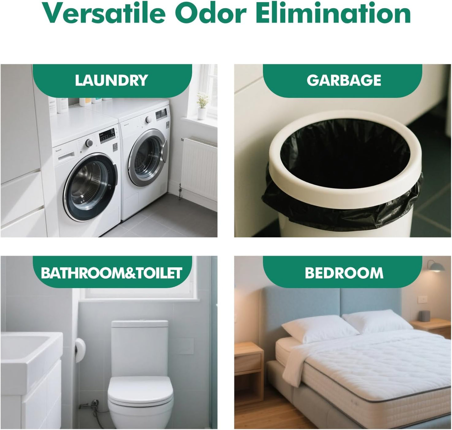 Clean-n-Fresh Toilet Spray 6.8 Fl.Oz, Poop Spray Beach Coco, Bathroom Air Fresheners Spray, Long Lasting Odor Eliminator - Coconut, Vanilla & Lily of the Valley