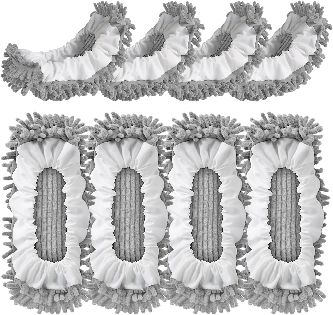 Mop Slippers Socks Floor Cleaning,Microfiber Shoe Covers dust Washable Reusable for Woman Man House Kitchen