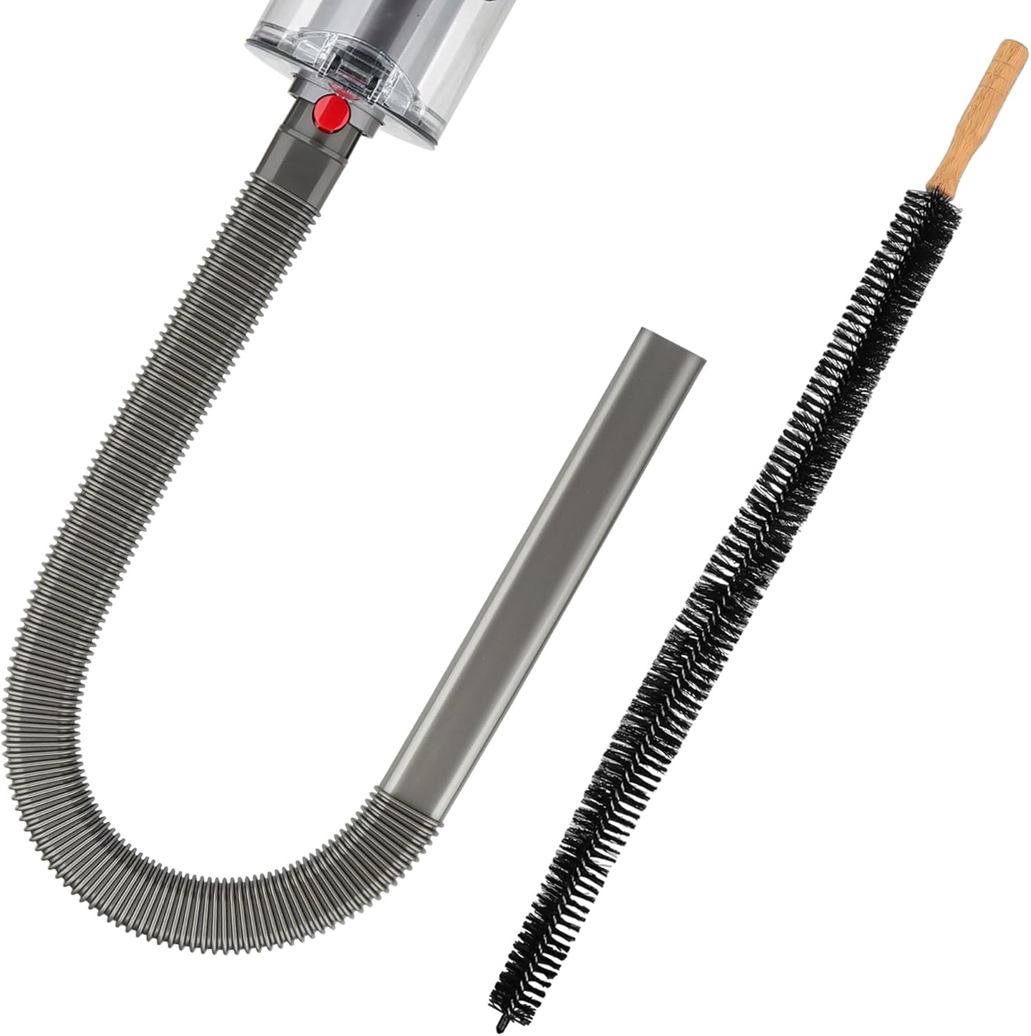 Dryer Vent Cleaner Kit for Dyson Gen5 V15 V12 V11 V10 V8 V7 Lint Vacuum Atttachments Detect Absolute Cyclone Outsize Slim Vacuum Cleaner Nozzle Crevice Flexible Dryer Lint Remove Tool