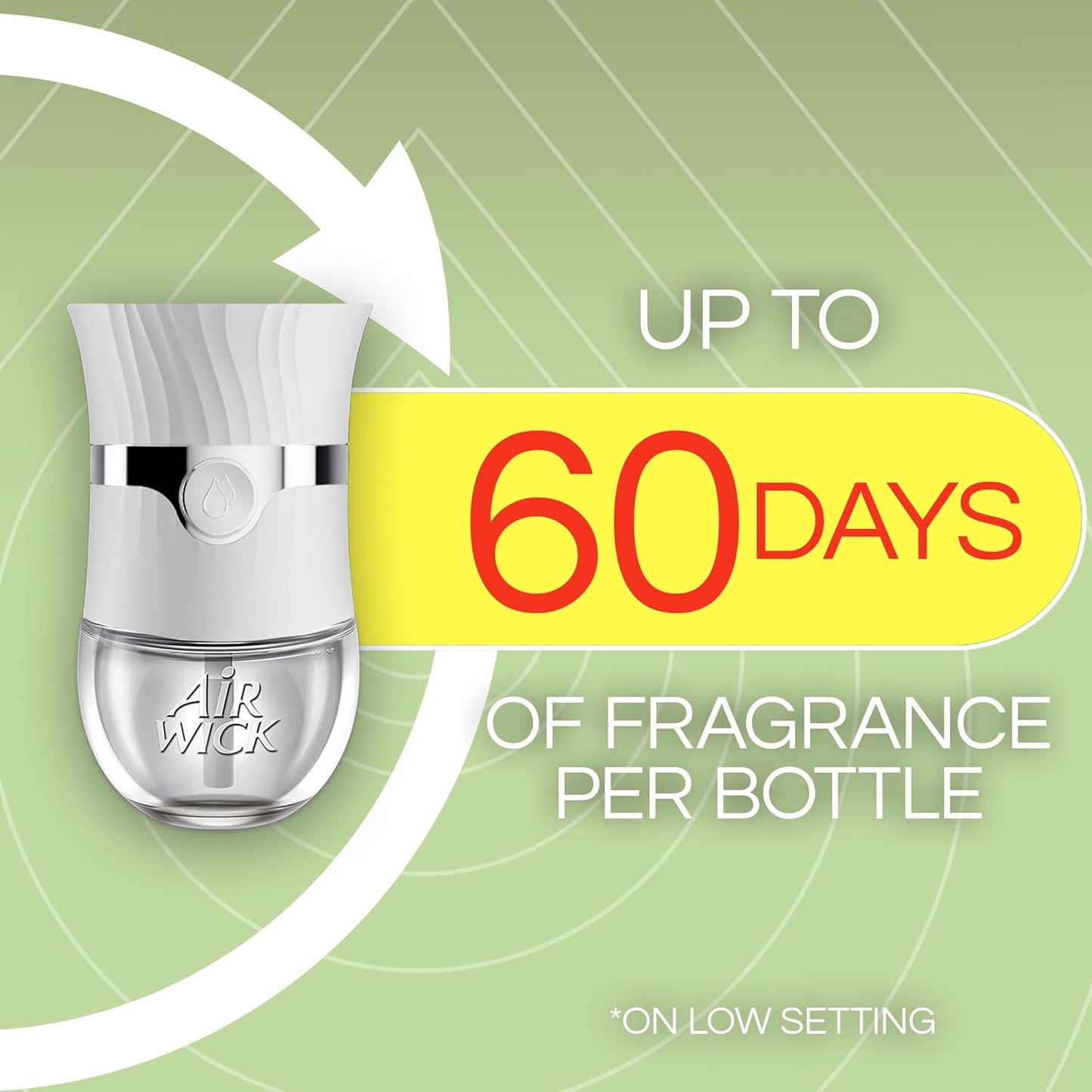 Air Wick Plug in Scented Oil Refill, 5ct, Lavender & Waterlily, Air Freshener, Essential Oils