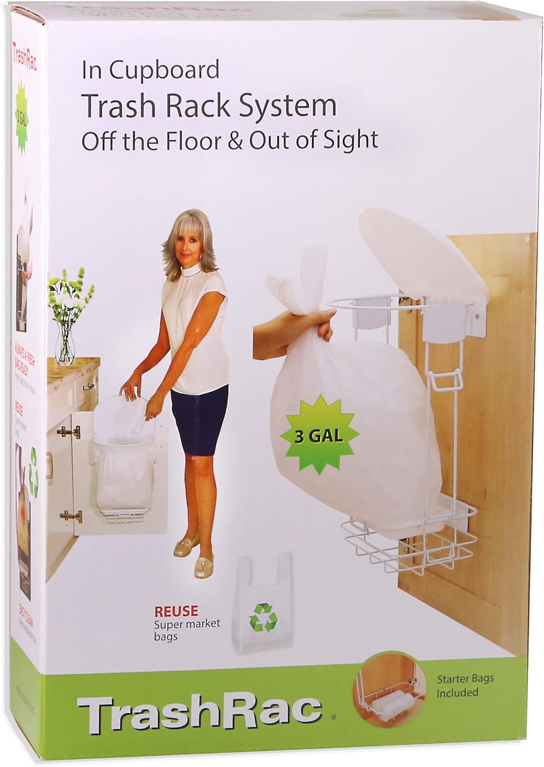 82153-3 Gallon Trash Rack System