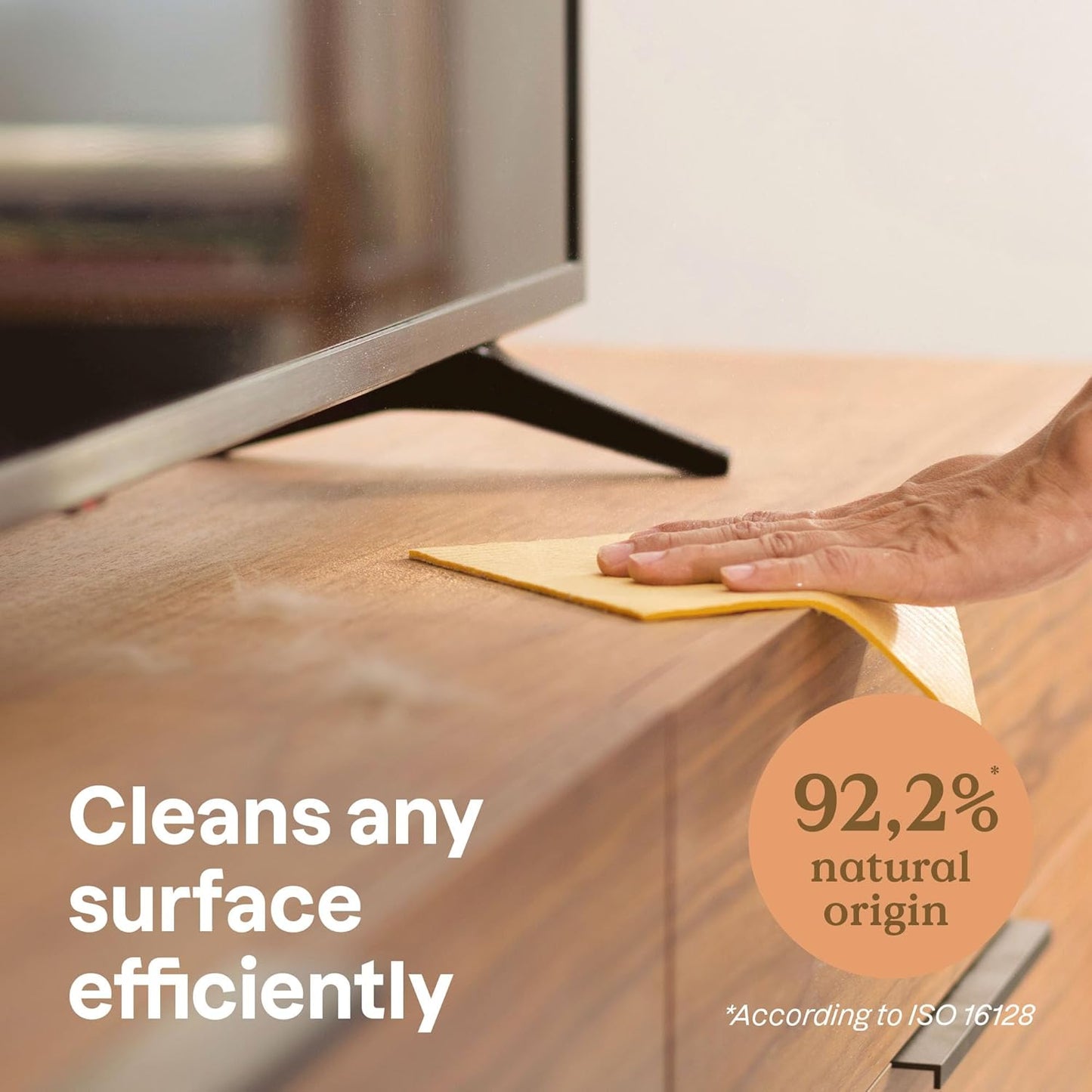 ATTITUDE All Surface Cleaner for Pets, Plant and Mineral-Based Ingredients, Vegan and Cruelty-free, Bulk Refill, Lavender, 67.62 Fl Oz