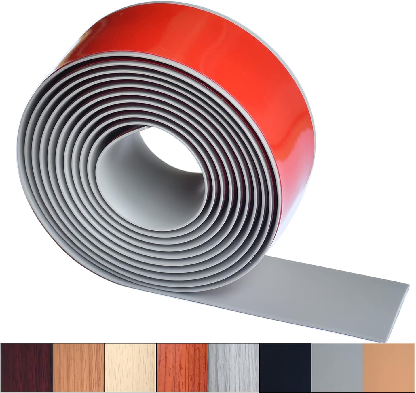 Floor/Door Flat Transition Strip & Self Adhesive Floor Vinyl Floor Edge Trim Laminate Floor Gap Covering Joining Strip