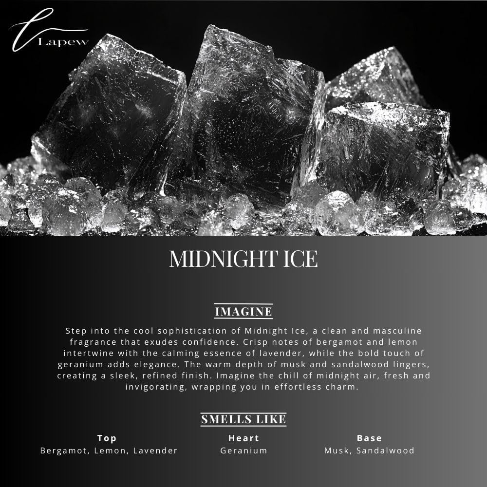Midnight Ice Carpet Freshener Powder Refill 36 oz | Powerful Odor Eliminator for Home | Upholstery Deodorizer | Carpet Deodorizer | Pet Urine | Cat Litter Box | Black Ice Fragrance