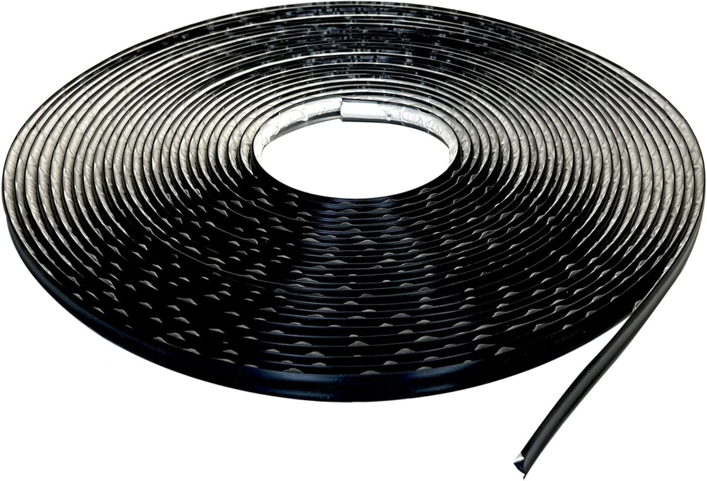 InstaTrim The Original Flexible Trim - 50ft Black 3/4" Wide Caulk Tape - Adhesive Trim with Many Uses Including Caulking for Bathtubs, Sinks, Counters, Tile, Floors - Made in USA