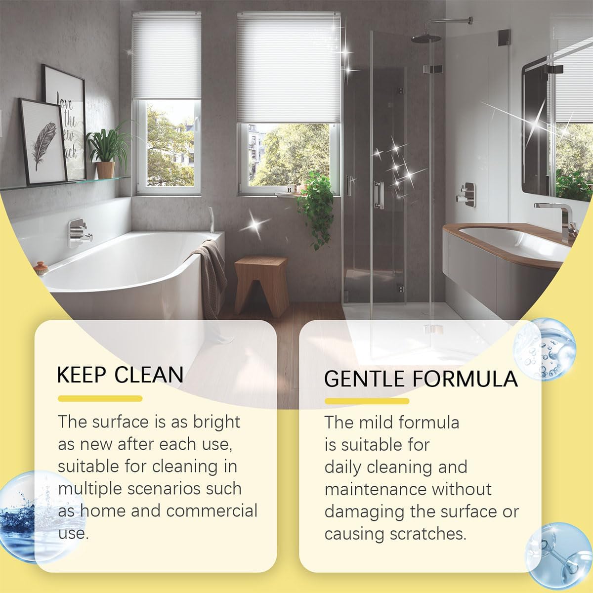 Heavy Duty Kitchen All-Purpose oil stains Cleaner Degreaser spray,Kitchen All-Purpose Cleaner Removes Stains on Microwave,Oven,Stove Top