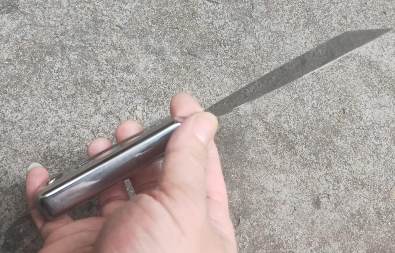 Flex All Stainless Steel Joint Knife Putty Scraper,2-Inch Professional Grade 420 stainless steel, All-Metal, Precision Ground Edge Putty Knife Tape Knife (2")