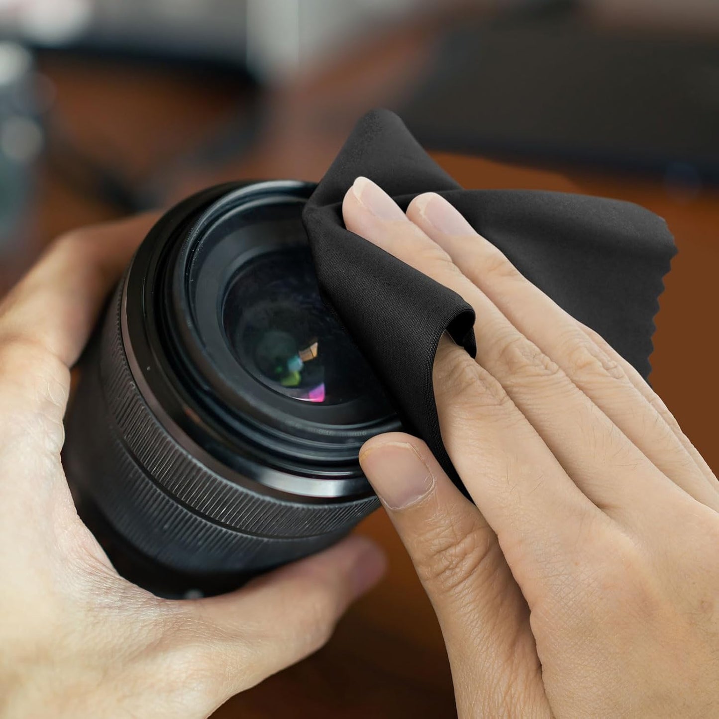 50Pcs Microfiber Cleaning Cloths, Eye Glass Clean Cloth, Eyeglass Phone Lens Wipes, Washable