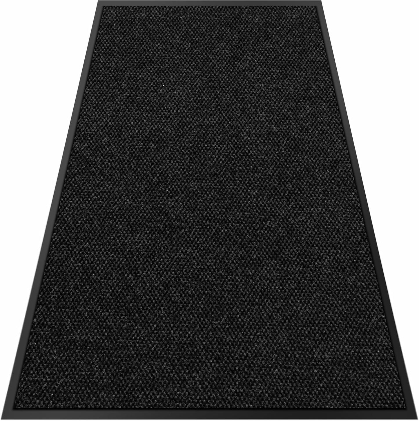 4′ x 61′ Front Door Mat Indoor Outdoor Entrance, Commercial Floor Mat Heavy Duty Dirt Trapper Entryway Doormat, Custom Size Non Slip Rubber Backing Welcome mat, Door Mat for High Traffic Area