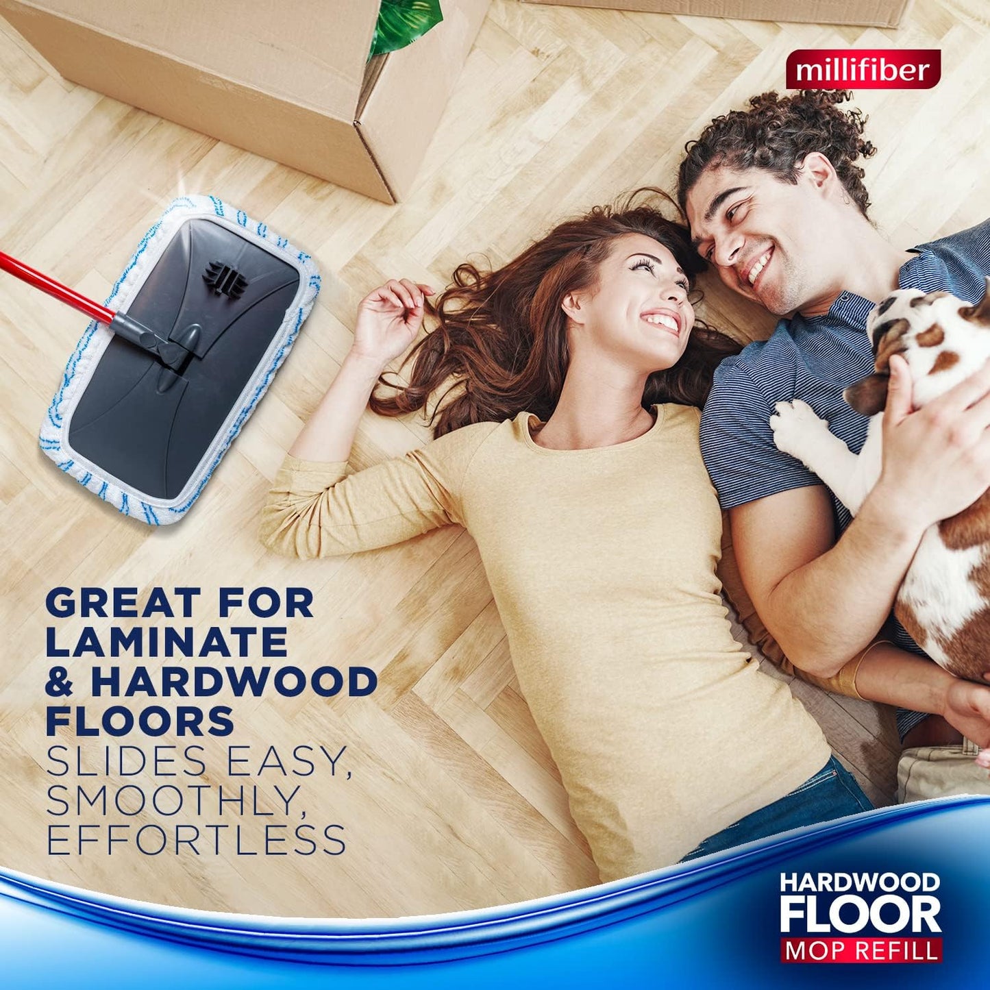 Microfiber Mop Refills 15x8 Inches, 6-Pack (Mop is Not Included)