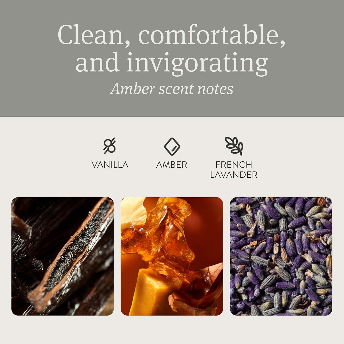 Drift Car Air Freshener - The Original Stone Air Freshener - Car Odor Eliminator - Long Lasting Scent - Metal Clip - Essential Oils - Clean Ingredients - Amber Scent 3 Pack Refill - NO CLIP INCLUDED