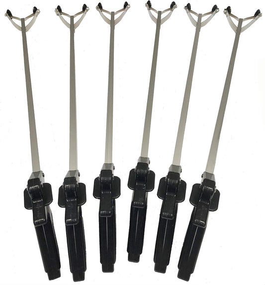 ArcMate EZ Reacher - Heavy Duty Grab-It Reaching Tool - Grabber Reacher with 4.5 Inch Jaws, Can Lift a Dime to 8 lb. Brick, Lightweight, Sturdy, Ideal for Commercial, Maintenance, Seniors, 40", 6 Pack