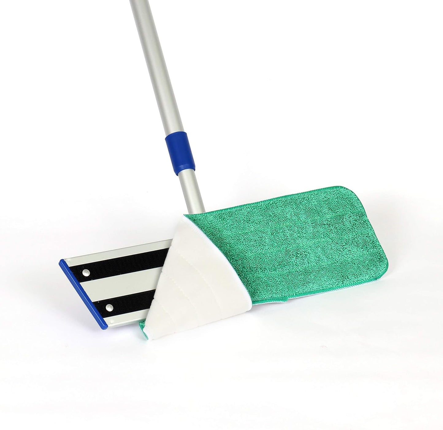 Arkwright Spray Mop Replacement Pads - (Case of 120) Bulk Microfiber Flat Dry and Wet Refill Mop Pads Floor Cleaning, Compatible with Bona and Rubbermaid, Fits All Mop Heads, 24 in, Green