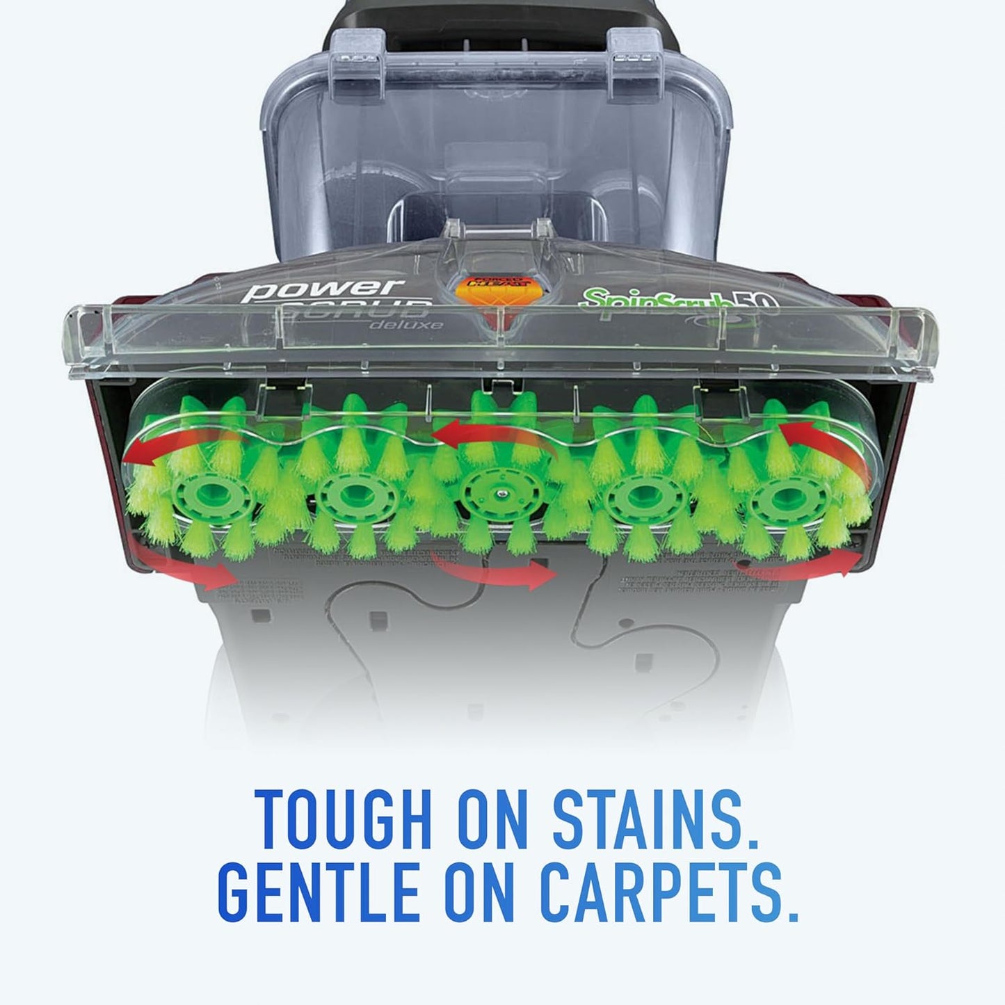 Hoover PowerScrub Deluxe Carpet Cleaner Machine for Carpet and Upholstery, Deep Cleaning Carpet Shampooer Machine with Multi-Purpose Tools, Pair Carpet Cleaner Solution