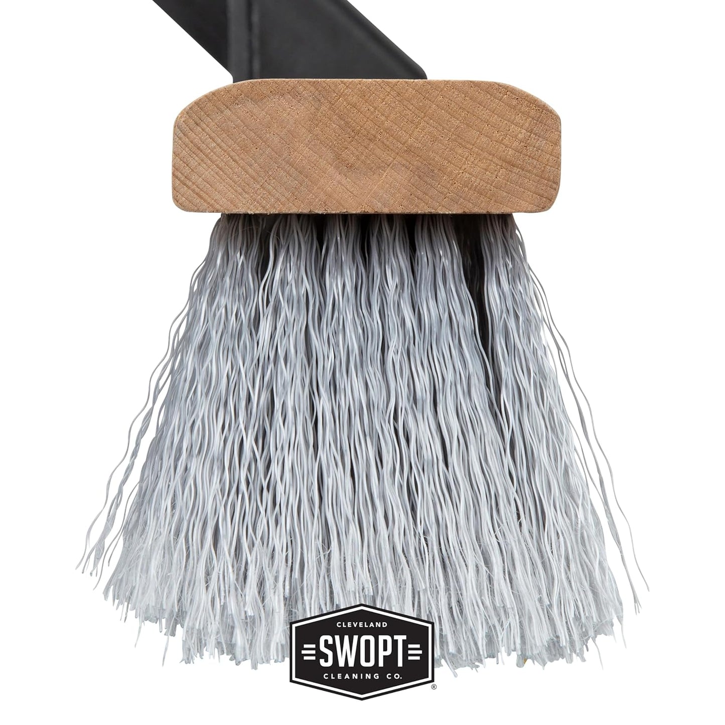 SWOPT 24” Premium Multi-Surface Push Broom Head — Cleaning Head Interchangeable with All SWOPT Cleaning Products for More Efficient Cleaning and Storage — Indoor and Outdoor Push Broom