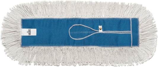 Nine Forty Industrial-Grade 36x5 Cotton Dust Mop Head Refills, Perfect Replacement for Busy Home, Gym, Industrial and Commercial Spaces, Heavy-Duty Mop for Janitorial & Housekeeping Needs - 1 Pack