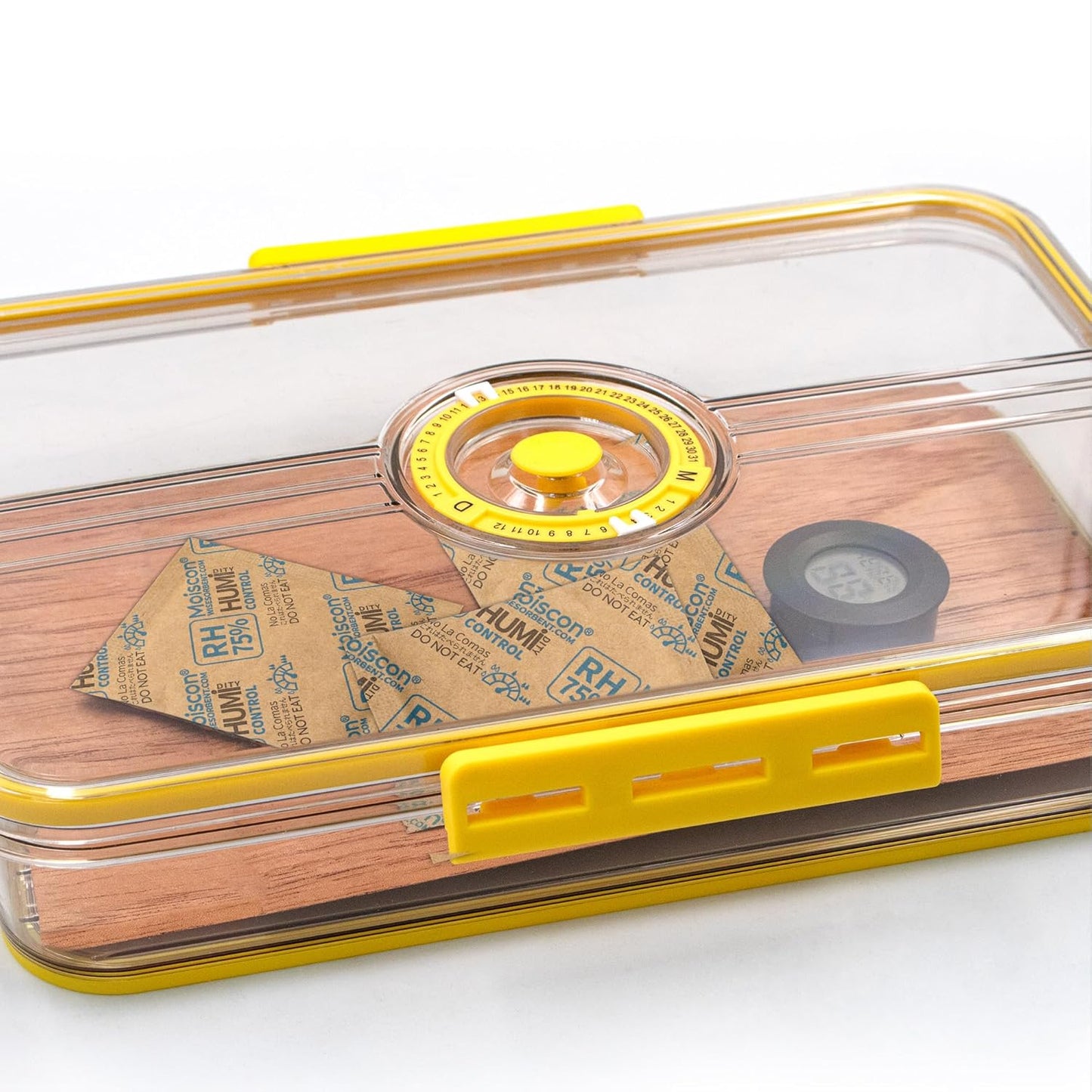 75% RH 8 Gram 60 Pack Two-Way Humidity Control Packs for Storing Up to 5 Items, Size 8 Moisture Control Packets Individually Wrapped for Small Non-Plastic Travel Cases