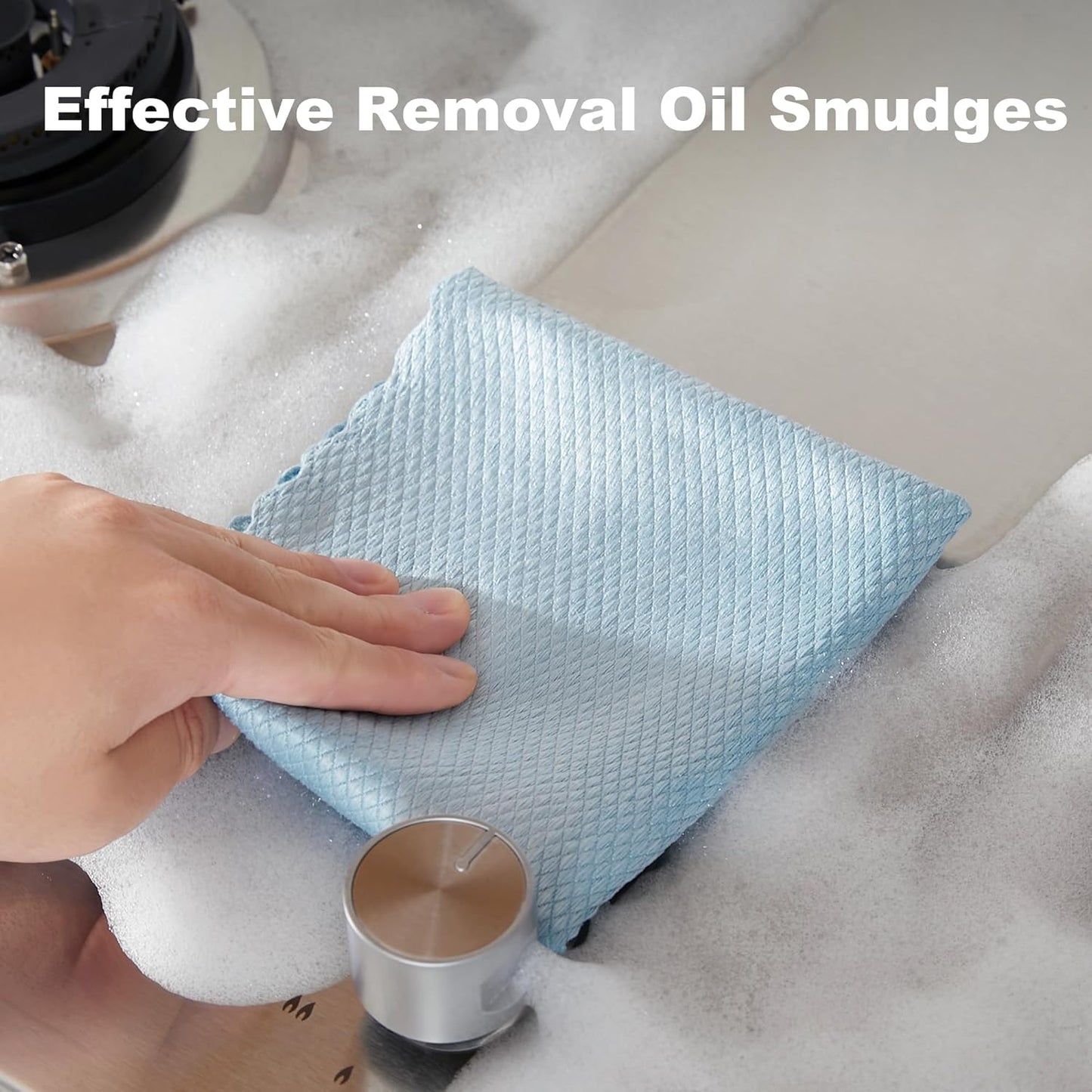 JOYMOOP Fish Scale Streak Free Magic Glass Window Cleaning Cloth, Microfiber Cleaning Cloth, Reusable Absorbent Shiny Wipes, Microfiber Towels, Lint Free Dish Drying Polishing Towels, 5 pcs