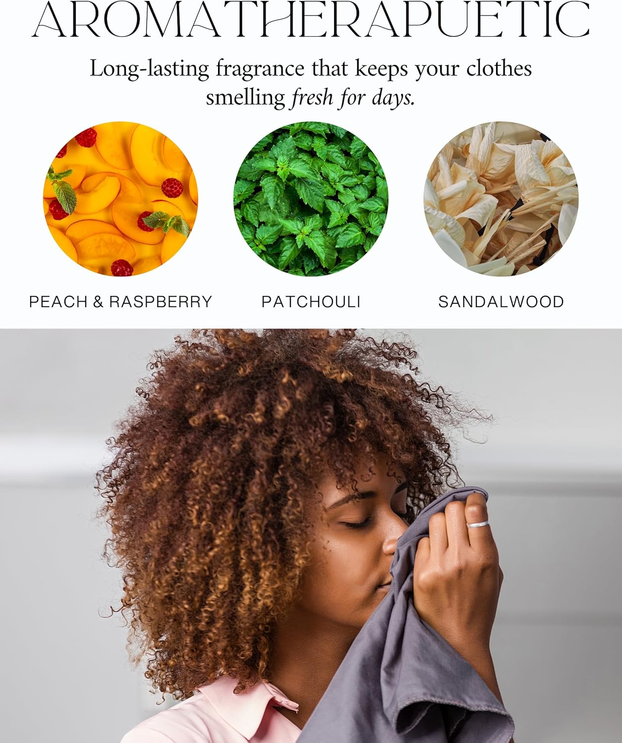 Home "CASHMERE" Laundry Detergent Powder & Laundry Booster – Ultra-Concentrated Peachwood & Patchouli Scent – Plant-Based, Stain-Fighting, HE Safe, Gentle on Skin – 32 oz / 64 Loads