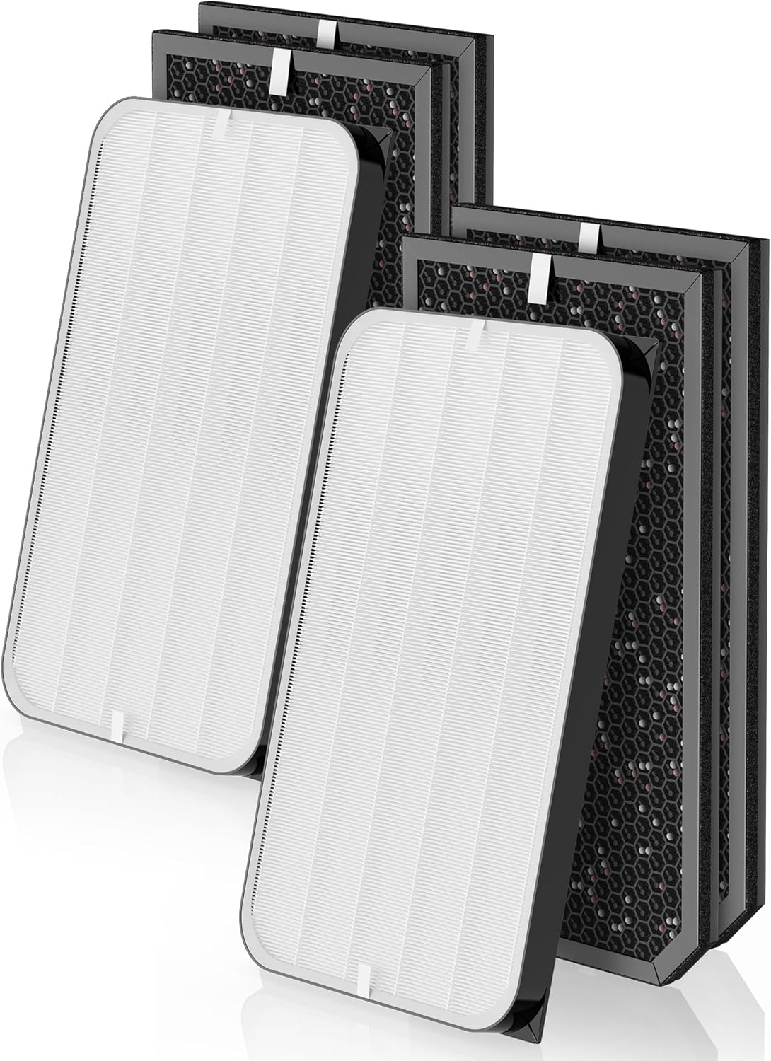 5000 Replacement Filter Compatible with 5000 Series Air Purifier, fits Model 5000, 5500, and 5500i, 2 High-Efficiency Filters and 4 VOCs Filters, Compare to Part # ADF5005 ADF5006 ADF5001