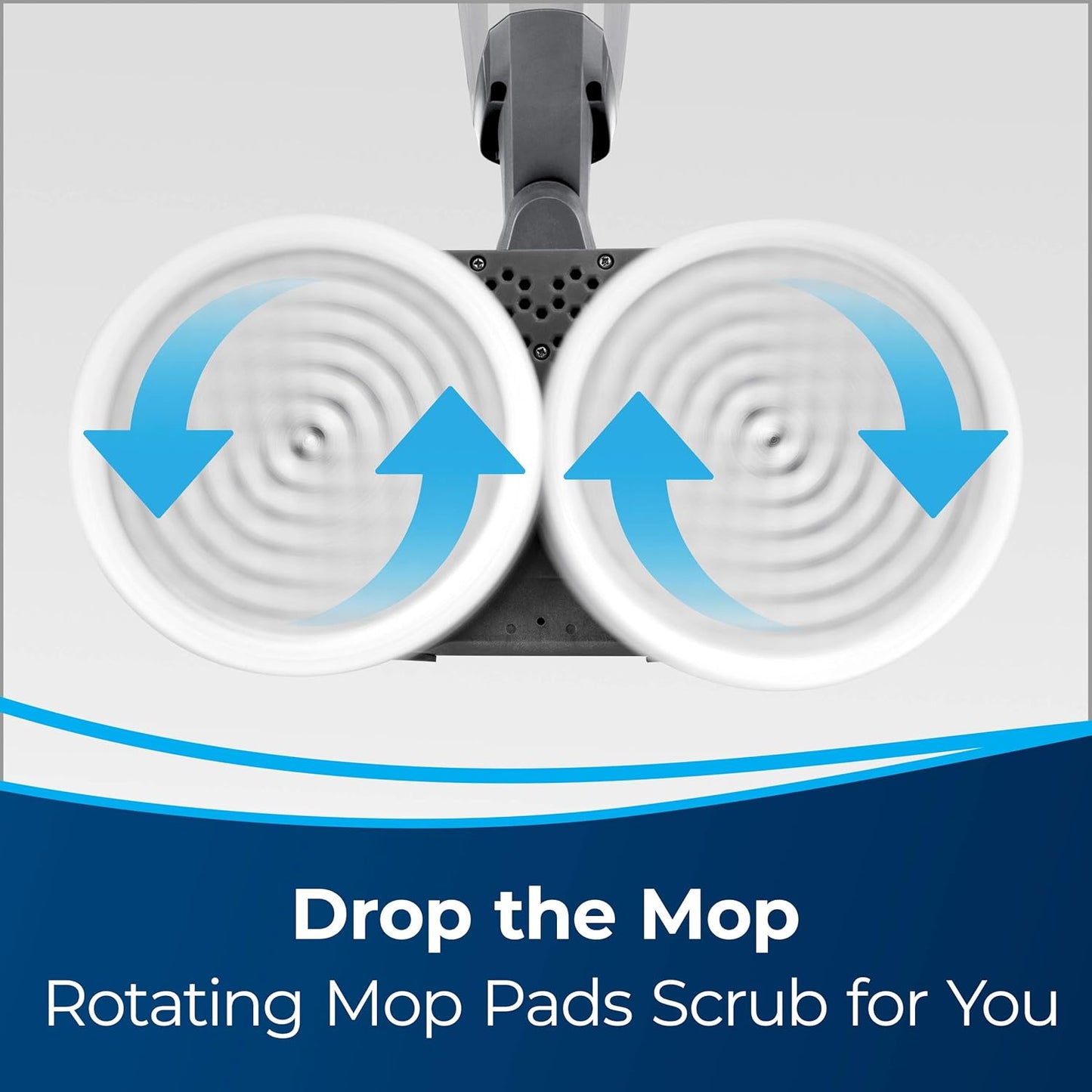 BISSELL® SpinWave Pet Hard Floor Corded Spin Mop Cleaner with Washable mop Pads for Sealed Hard Floors, 20399