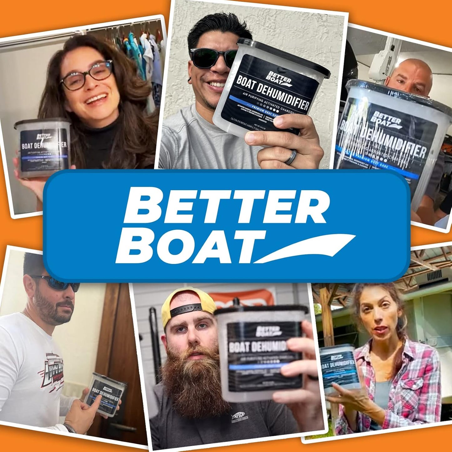 Moisture Absorber and Boat Dehumidifier, Charcoal Odor Remover for Damp Smell and Humidity, Unscented and Fragrance-Free, 1 Pack, Ideal for Basement, Closet, Home, RV, or Boating, No Refill Needed