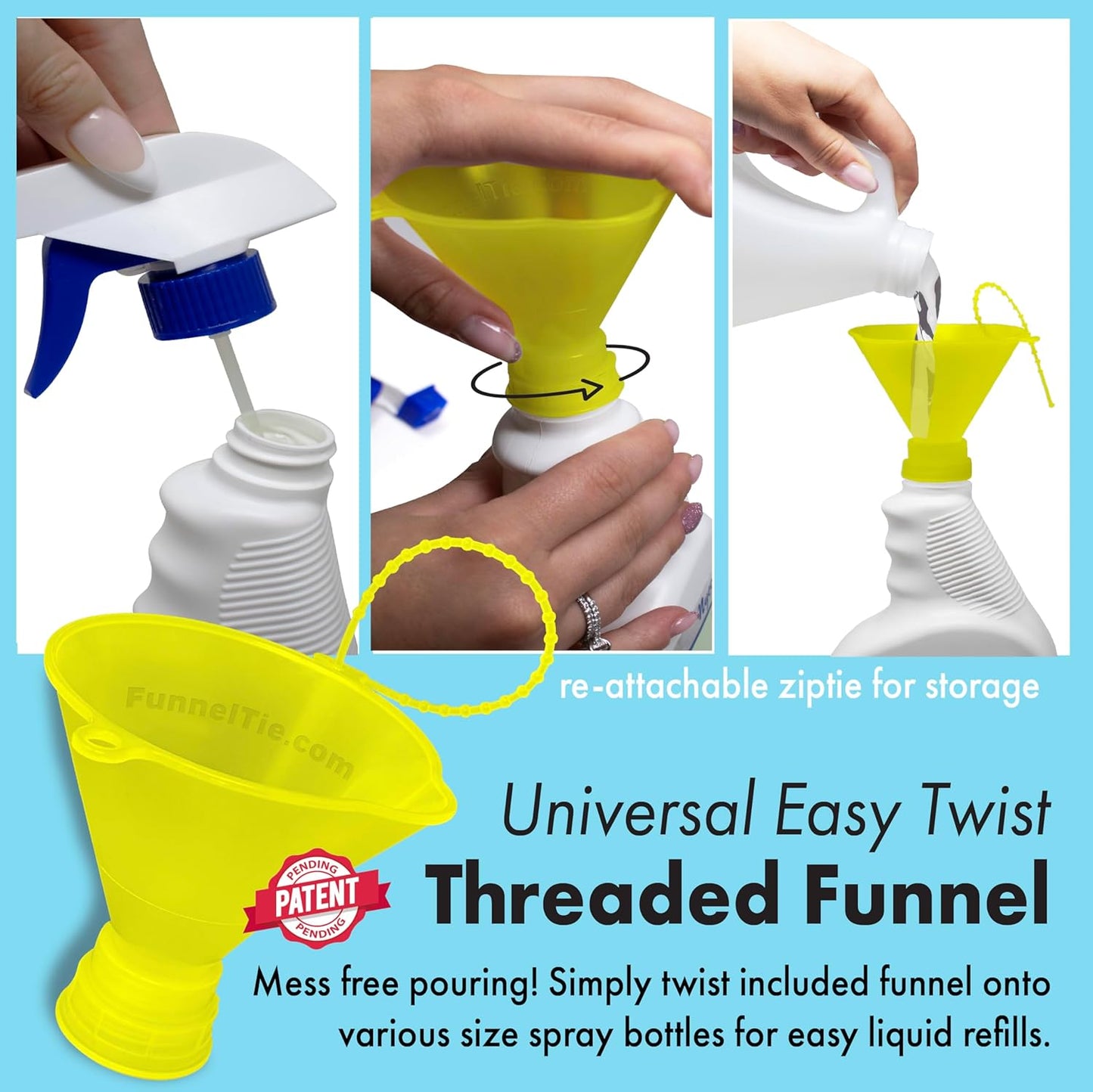 4 Gallons Extra Strength Vinegar 45% with Funnel – Industrial Strength Multi-Purpose Solution for Outdoor Use