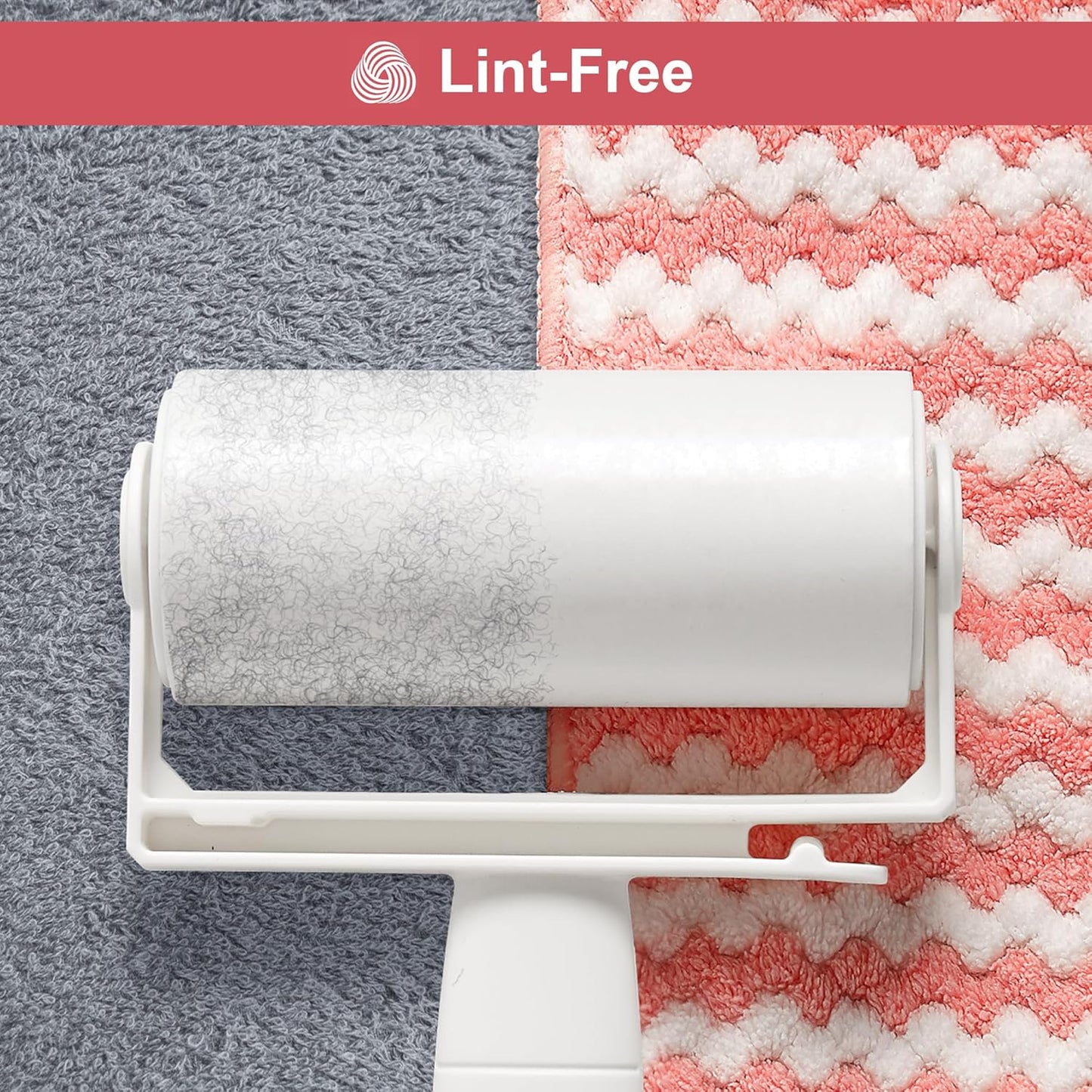 JOYMOOP Microfiber Cleaning Cloths – 18 Pack, 10" x 10", Pink – Reusable, Lint-Free, Super Absorbent Towels for Kitchen, Car, and Household Cleaning