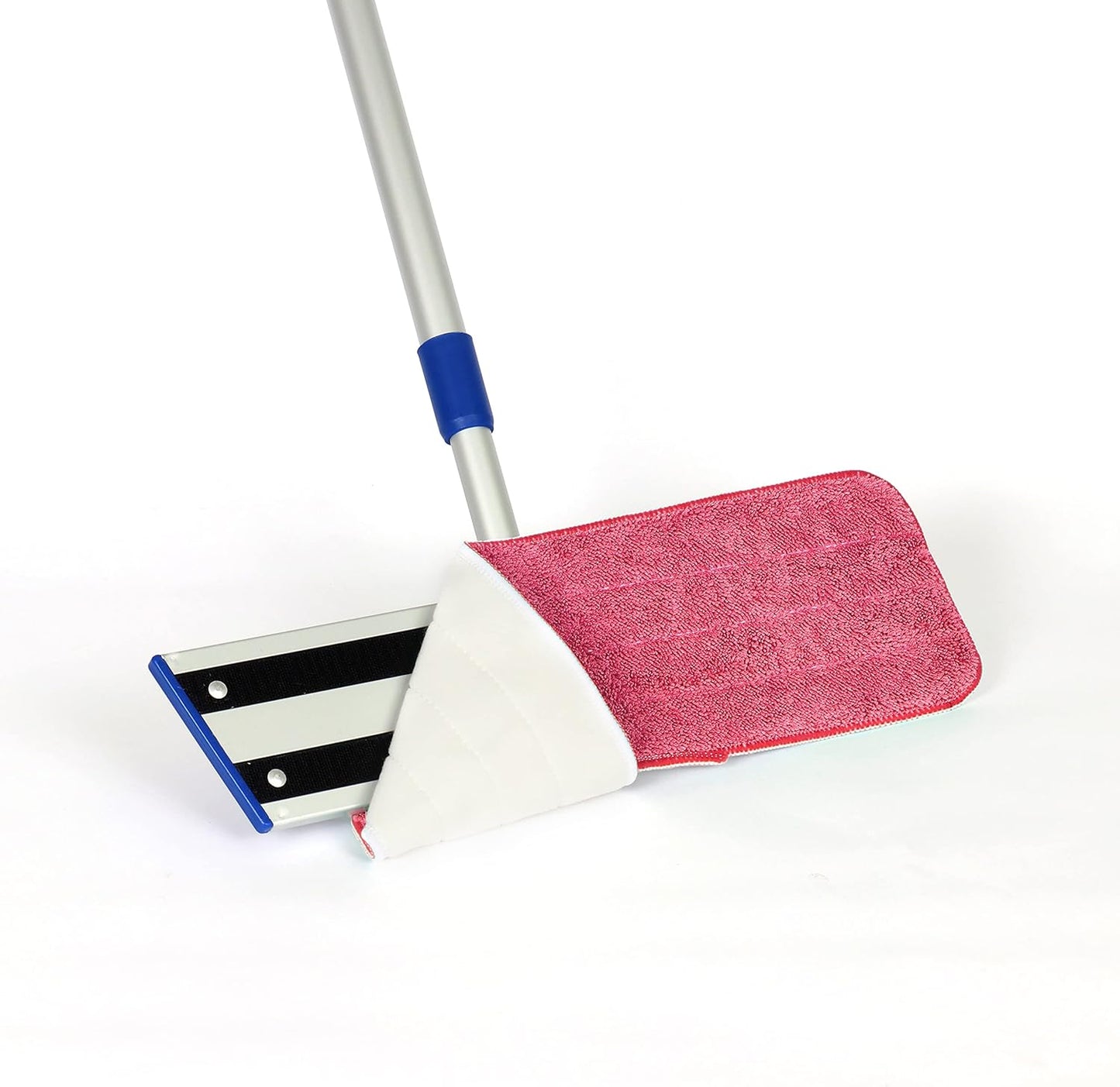 Arkwright Spray Mop Replacement Pads - (Case of 120) Bulk Microfiber Flat Dry and Wet Refill Mop Pads Floor Cleaning, Compatible with Bona and Rubbermaid, Fits All Mop Heads, 18 in, Red