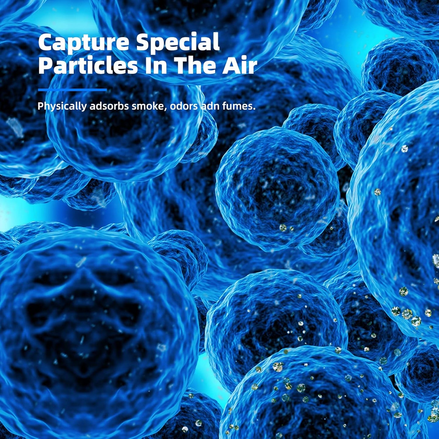 AROEVE MK04 Air Filter Suitable for MK04 for Dust, Pet Dander, Smoke, Pollen for Bedroom and Office- Standard Version(2 Pack)